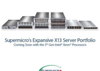 Supermicro宣布其X13伺服器家族將全面支援即將發布之第5代Intel® Xeon®處理器 並提供先期試用計畫