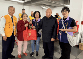 愛心29年不中斷 土城福山天惠堂攜手天華基金會 歲末為1400戶弱勢送暖心物資