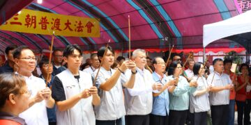 嘉義「輪普」城隍廟熱鬧揭幕　首亮相兩千萬打造「金馬奔騰躍諸羅」