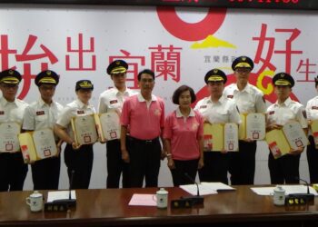 消防救護再傳佳績 有功人員獲縣府表揚