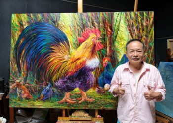 榮耀巴黎！台灣畫家陳明順榮登法國秋季沙龍永久會員