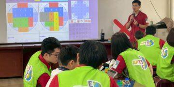 台積電開辦創新科普營　嘉市僑平國小體驗半導體科技