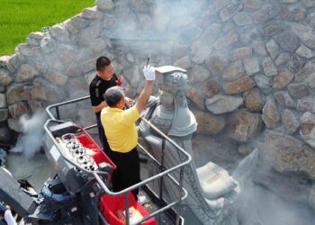 影音/恭祝天上聖母聖誕 礁溪吳沙澤蘭宮五龍池八卦井啟用