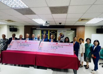 國際扶輪捐款助賑災 南投扶輪社與日本二姊妹社傳愛花蓮女中