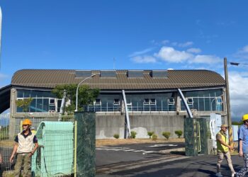 影音/中颱「凱米」來襲！林姿妙縣長視察新興抽水站整備情形