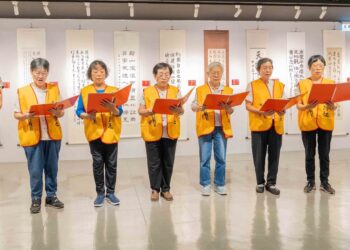 影音∕「澹廬書會-桃源特展」 竹社社員深情獻唱