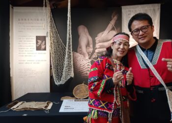 影音/國發會創生之星金獎得主 泰雅羊角勾編織展於蘭陽原創館開幕