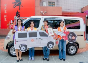 北市珍愛獅子會捐贈「愛心到宅車」　協助偏區長輩出門