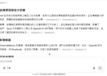 影音/ChatGPT全球大當機 OpenAI目前正在調查與修復中