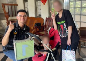 越南學生異鄉生子 芳苑警溫馨關懷促成最美外交