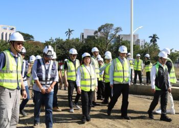 昔日空軍眷村舊址再創新價值　黃敏惠視察重劃工程進度與品質