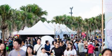 花蓮文旦柚秋日豐收熱鬧登場 柚香良菜市集湧人潮