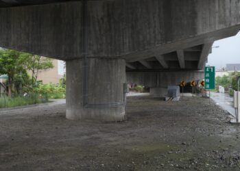 活化十六股橋下空間 市公所擬增設親子遊戲場