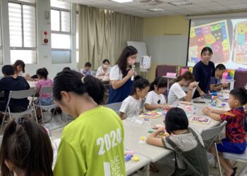 玉里手作紙黏土研習 創意變臉秀手藝