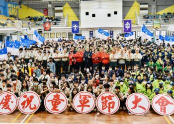 宜縣慶祝三五童軍節　600名大小童軍共襄盛舉