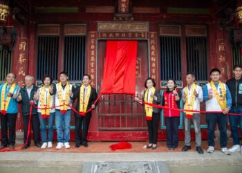 探索神農文化 歷史建築「宜蘭五穀廟」舊廟修復落成