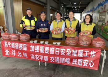 北斗警局結合福德善心功德會　關懷慰問特殊境遇家庭