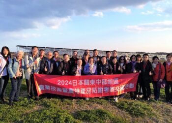 王惠美率團取經日本千葉農場　參訪農電共生 創造多贏