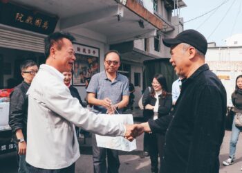 金馬導演陳玉勳新片《大濛》來嘉取景　翁章梁備美食暖心探班