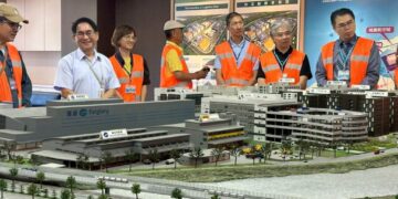 東海校友參訪遠雄航空自由貿易港區及桃園航空城 聚焦智慧物流與台泰合作