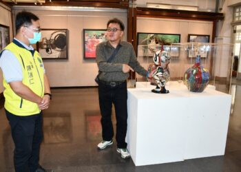彰化藝術館舉辦「東方抽象表現~郭博州、白丰中雙個展」　與大師一同享受美的盛宴