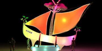 「世界航道」大帆船領航　嘉義優鮮燈區閃耀2026台灣燈會