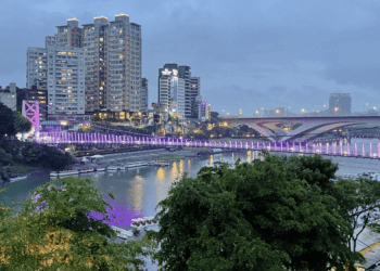 新北市碧潭吊橋奪金質獎 高科技檢測技術受矚目