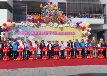 影音／永靖國中「靖莘樓」歡喜落成　讓校園煥然一新