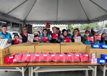 新春龍躍迎新程 縣府春節前夕慰勞清潔隊員