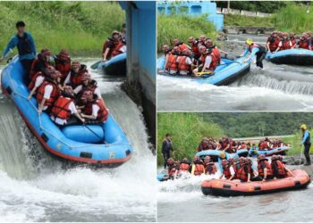 影音∕宜蘭縣113年成年禮　高中職學子泛舟轉大人