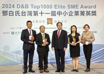 百威生醫集團榮獲鄧白氏中小企業菁英獎　林昀正：持續投入研發提升產品品質