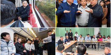 視察「宜蘭至羅東鐵路高架化計畫」 卓揆：農曆年前拍板定案