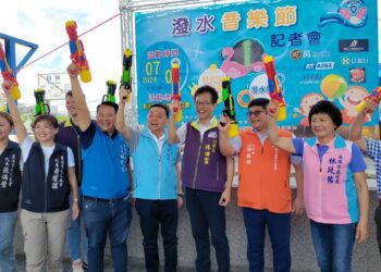 影音/員林潑水節7月6日龍燈公園盛大舉辦　夏日消暑親子玩一「夏」