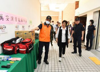 居安思危 彰化縣萬安演習提升縣民防空避難意識