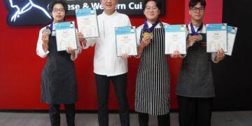 師徒領航成果非凡 FHC烹飪賽大葉餐旅系勇奪1金4銀1銅