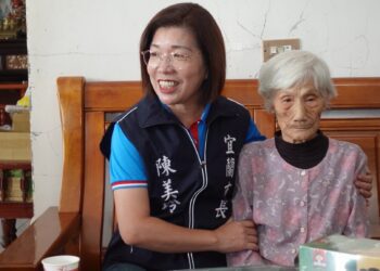 疼惜咱ㄟ銀髮寶貝 市長訪人瑞慶重陽