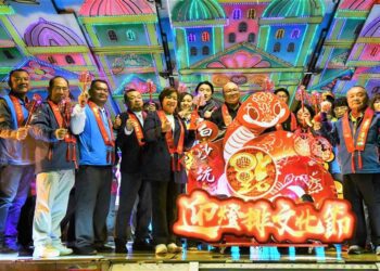 春雨澆不息熱情！2025白沙坑迎燈排文化節熱鬧舉行