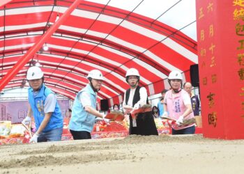 彰縣第一棟青宅員林動土　日式風格未來只租不賣