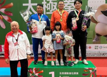 全民運彰化縣代表隊太極拳斬獲亮麗　穿金戴銀披銅為縣爭光
