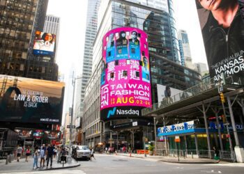 讓世界看見臺灣傑出設計！臺灣時尚週榮耀登上紐約時代廣場