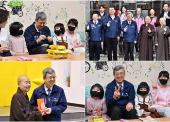關懷育幼機構院童　陳建仁：讓孩子無憂無慮健康長大