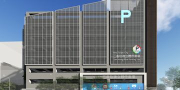 三重玫瑰停車場明年 5 月見！侯友宜：結合活動中心與派出所 打造「三合一」多功能空間