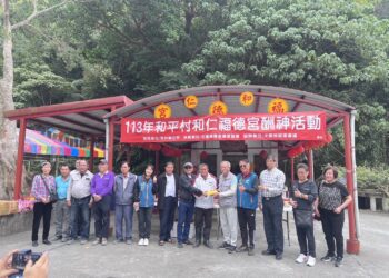 和仁卡那岸部落福德宮慶 場面簡單隆重