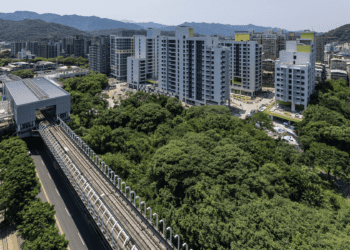 侯友宜視察三峽國光社會住宅 打造全新北最大社區型態