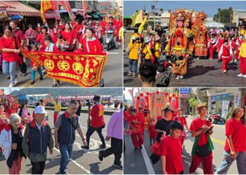 大甲鎮瀾宮重修慶成七朝祈安清醮 宜蘭城隍廟逾300信眾共襄盛典 展現宗教文化特色