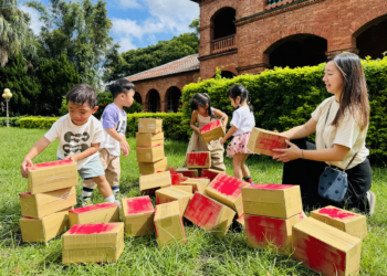 淡水紅毛城首推低碳藝術體驗 親子一起來寫生古蹟