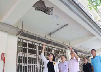 口湖國中老舊建築拆除工程啟動　確保校園環境安全