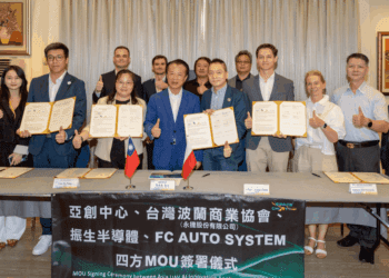 亞創中心等四方簽署MOU 串連台波雙邊產業鏈