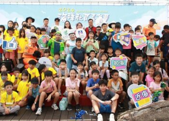 遊戲結合海洋知識　海洋巡迴教育蘭博登場