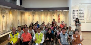 逸晉書道學會會員聯展 133件作品揮灑出不一樣韻味的書法作品